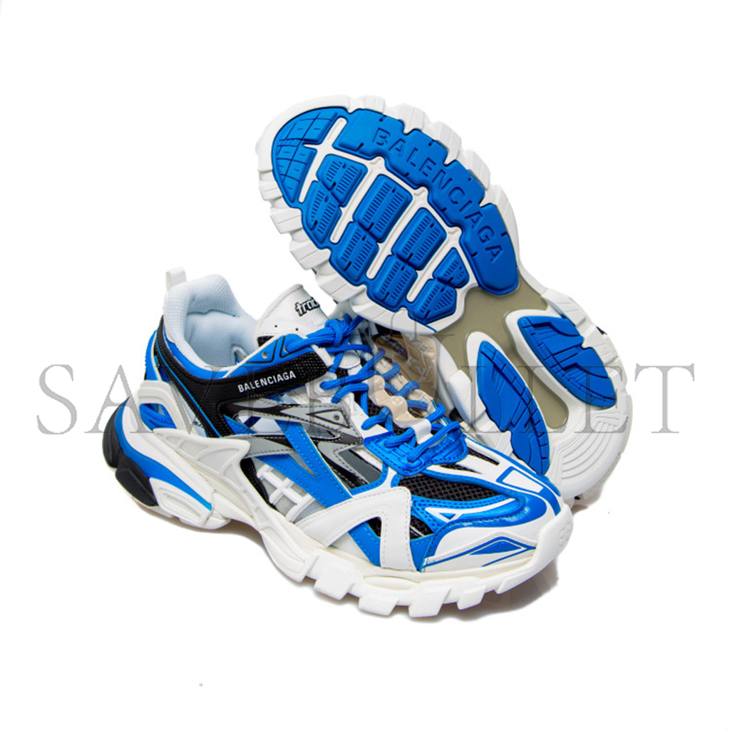 Ba*len*cia*ga track.2 sneaker white blue 568614w3ae24191